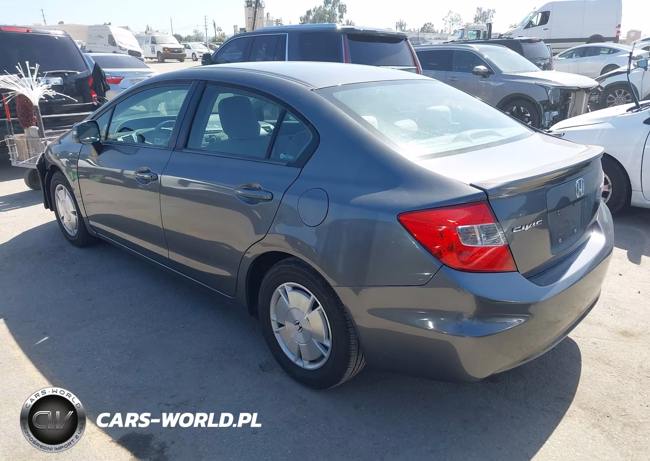 2012 Honda Civic Hf VIN:2HGFB2F67CH549014 - 3