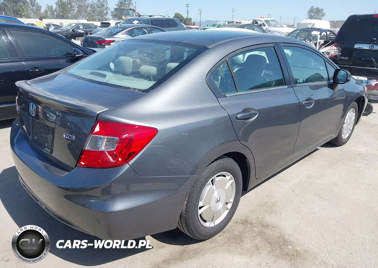 2012 Honda Civic Hf VIN:2HGFB2F67CH549014 - 4