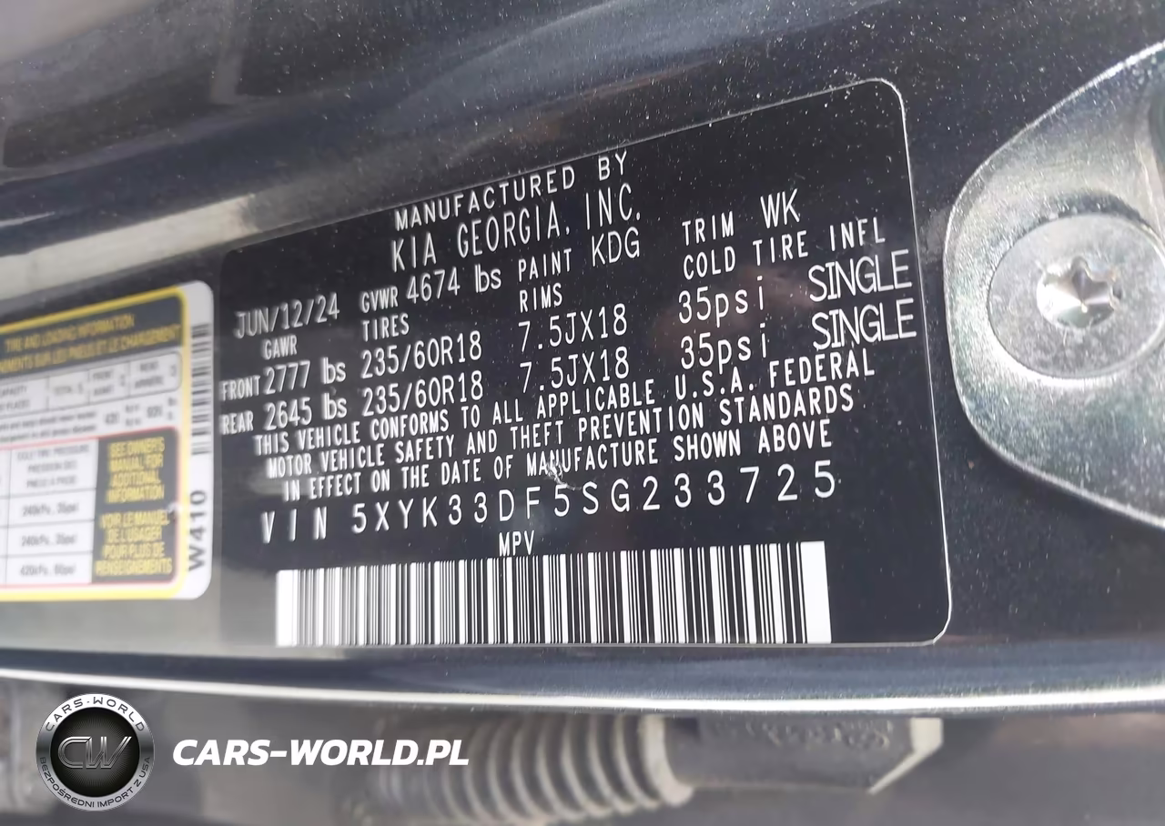 2025 Kia Sportage Ex VIN:5XYK33DF5SG233725 - 9