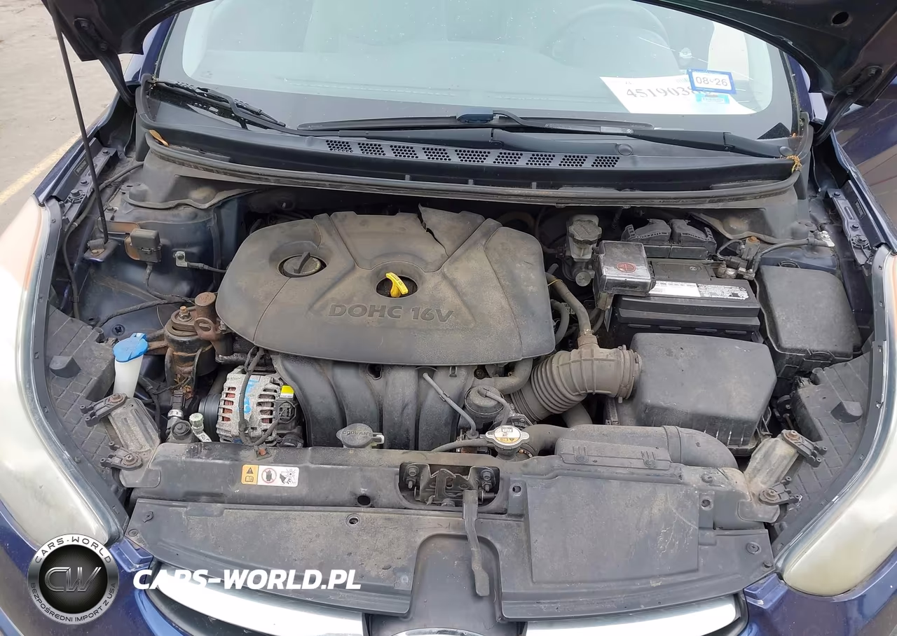 2013 Hyundai Elantra Gls VIN:5NPDH4AE4DH284687 - 10
