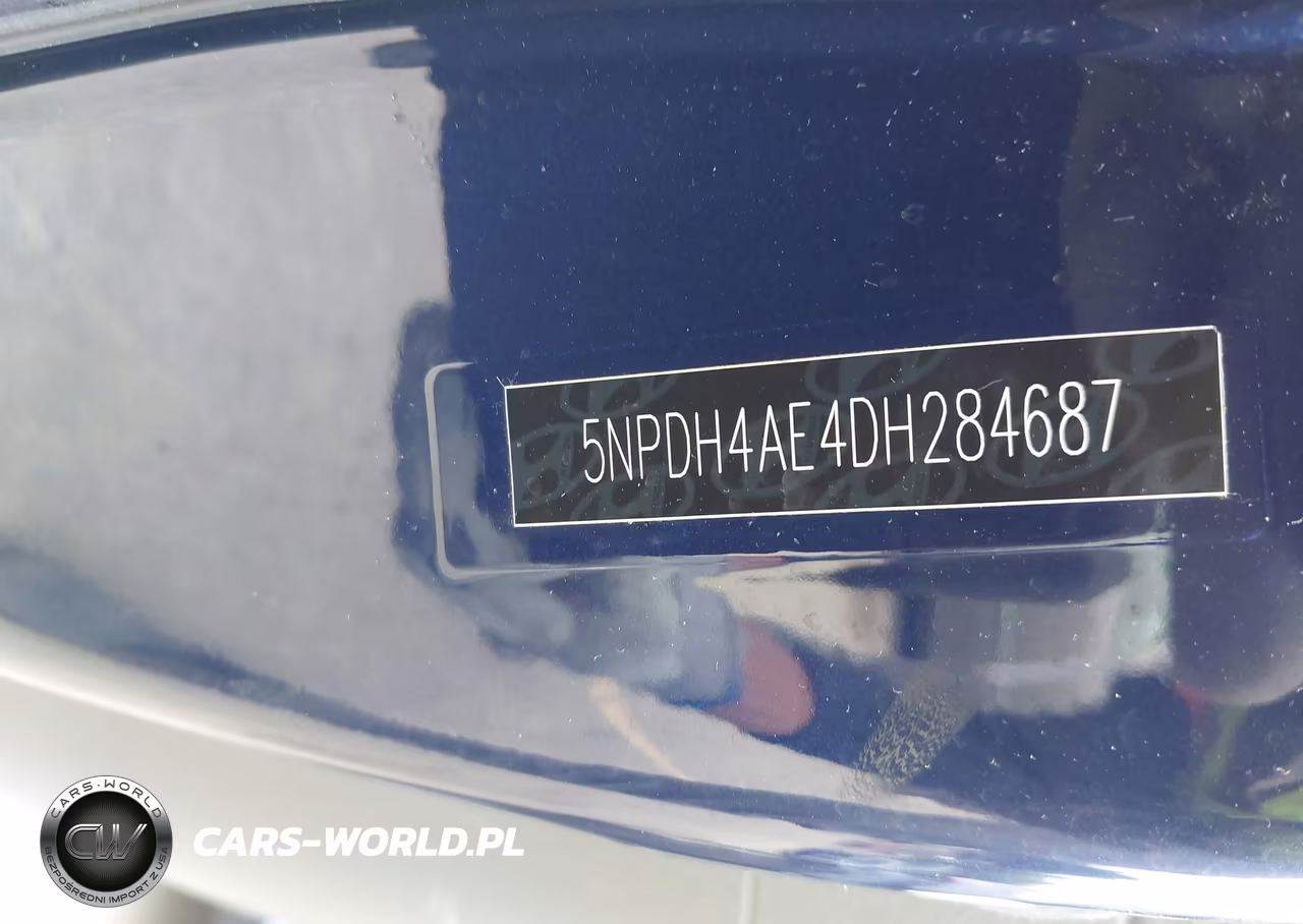 2013 Hyundai Elantra Gls VIN:5NPDH4AE4DH284687 - 9