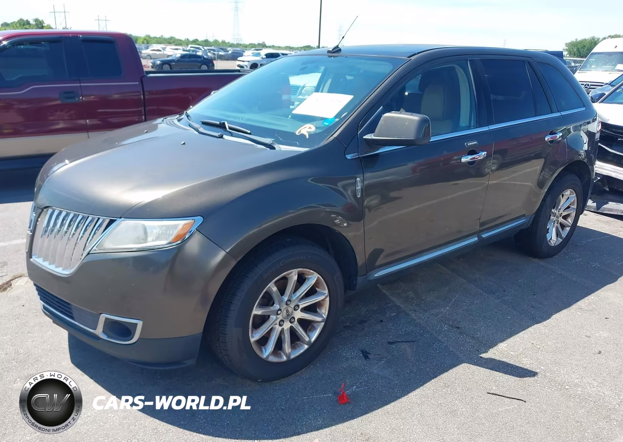 2011 Lincoln Mkx VIN:2LMDJ8JK6BBJ07648 - 2