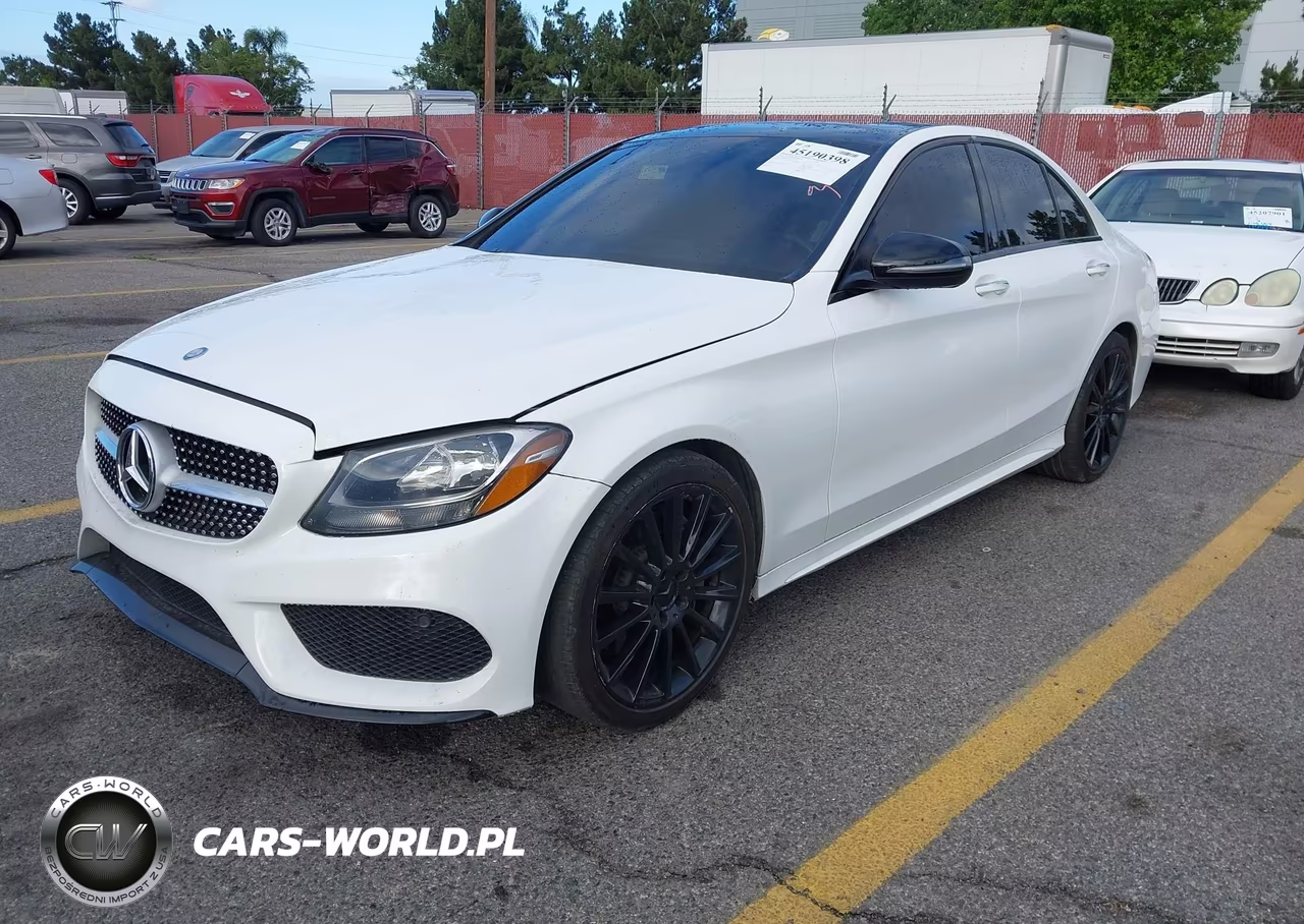 2017 Mercedes-Benz C 300 Sport VIN:55SWF4JB2HU226018 - 2