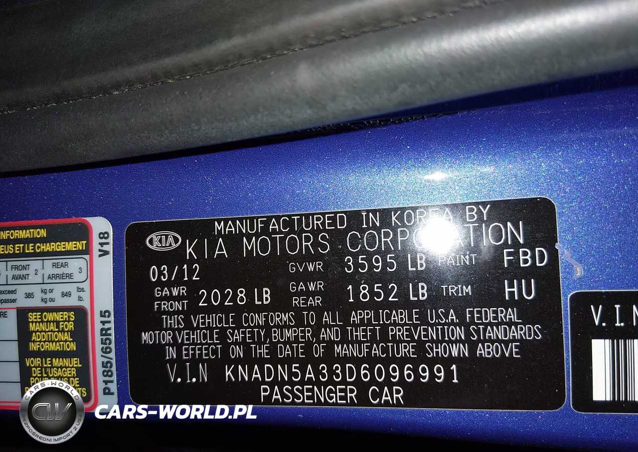 2013 Kia Rio Ex VIN:KNADN5A33D6096991 - 9