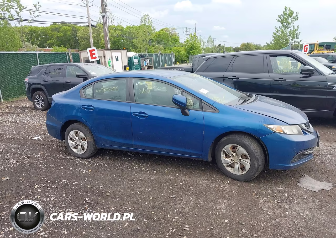 2015 Honda Civic Lx VIN:19XFB2F59FE252929 - 13