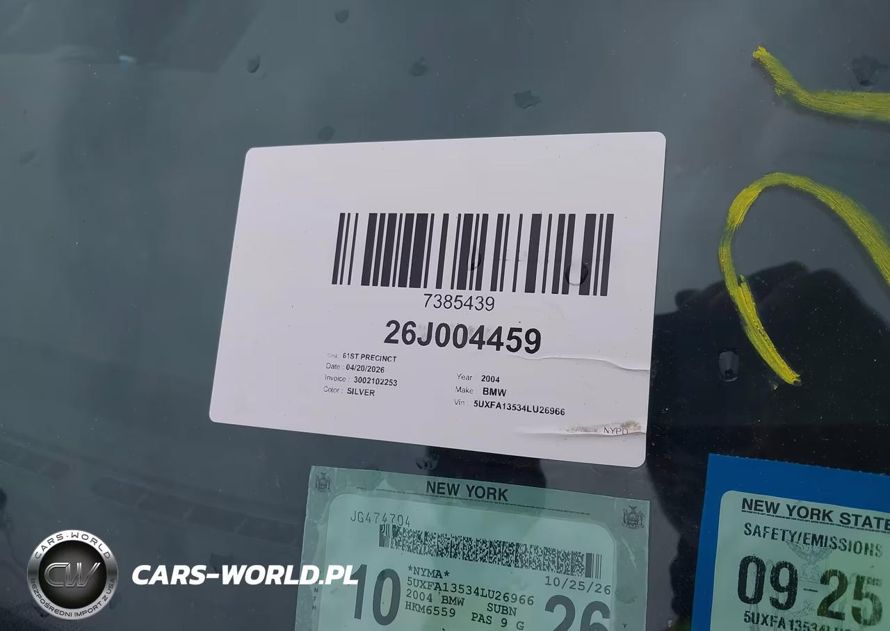 2004 BMW X5 3.0I VIN:5UXFA13534LU26966 - 13