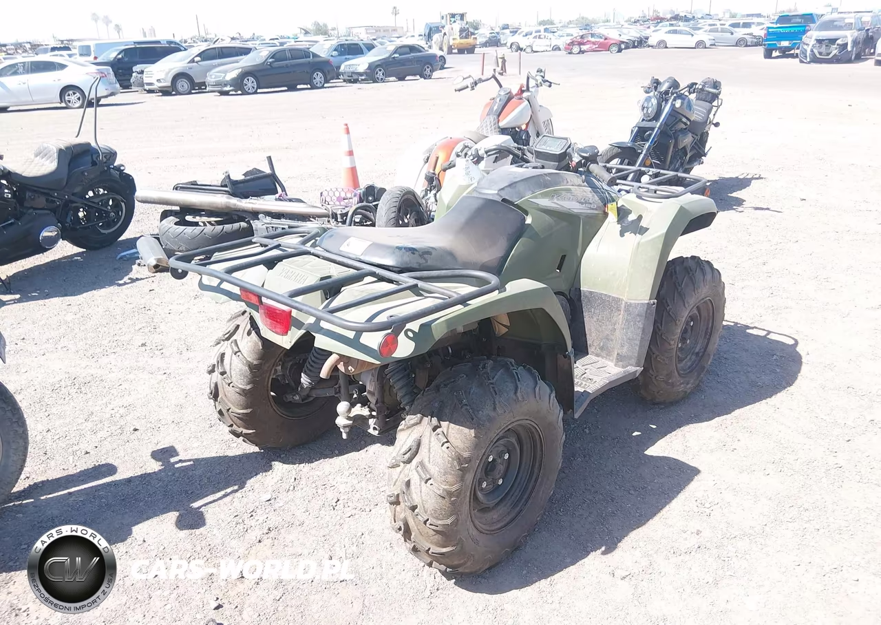 2021 Yamaha Yfm450 K VIN:5Y4AJ8036MA109340 - 4