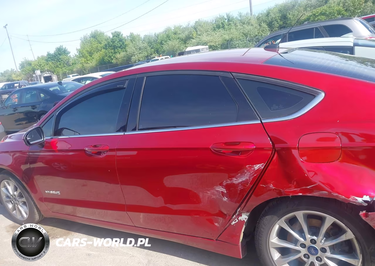 2017 Ford Fusion Hybrid Se VIN:3FA6P0LU3HR395314 - 14