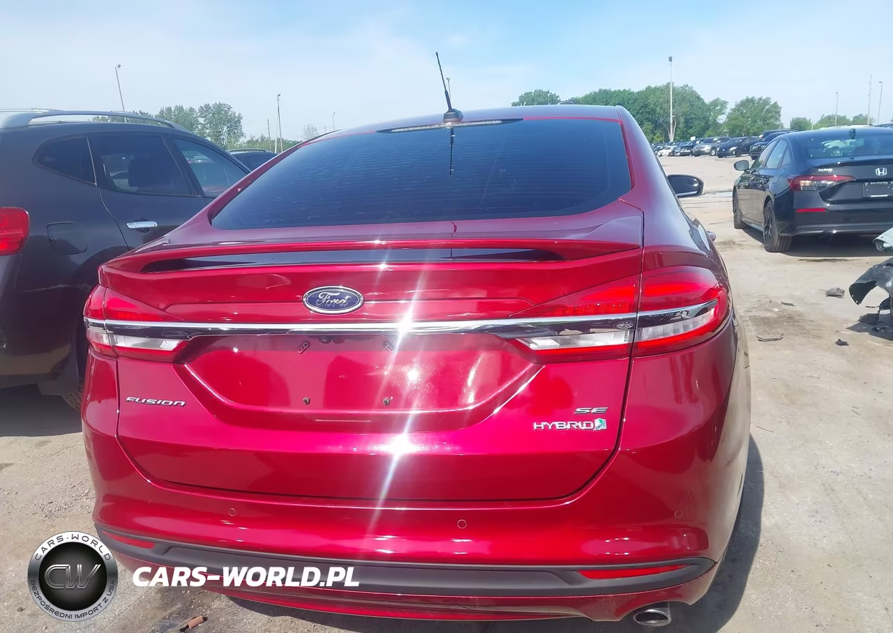 2017 Ford Fusion Hybrid Se VIN:3FA6P0LU3HR395314 - 16