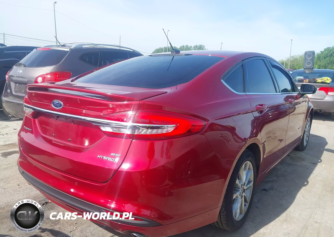2017 Ford Fusion Hybrid Se VIN:3FA6P0LU3HR395314 - 4