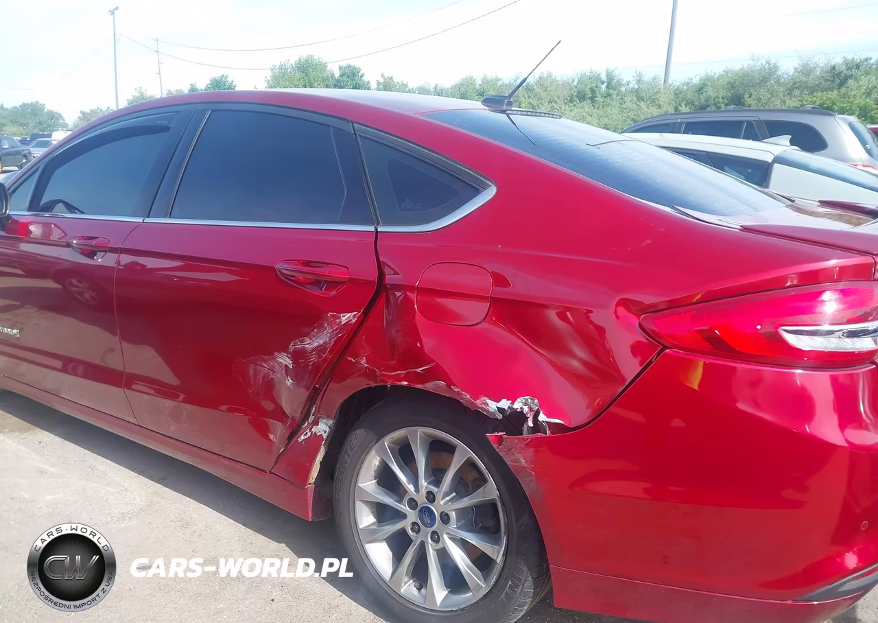 2017 Ford Fusion Hybrid Se VIN:3FA6P0LU3HR395314 - 6