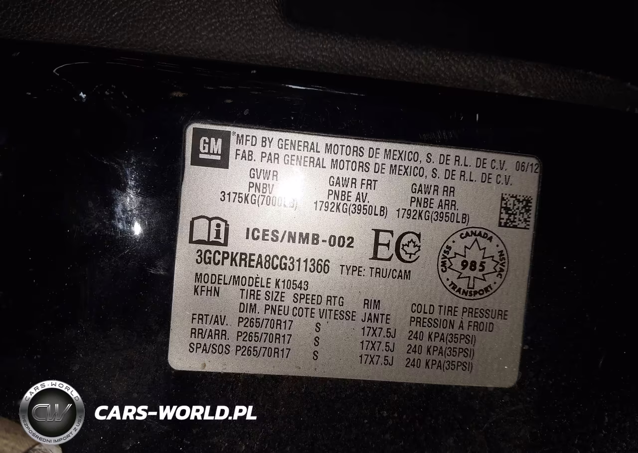 2012 Chevrolet Silverado 1500 Ls VIN:3GCPKREA8CG311366 - 9