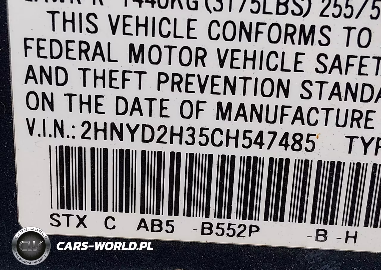 2012 Acura Mdx Technology Package VIN:2HNYD2H35CH547485 - 9