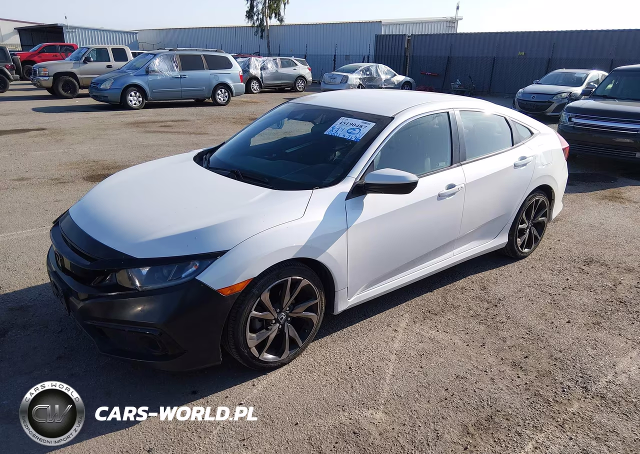2021 Honda Civic Sport VIN:19XFC2F85ME203117 - 2