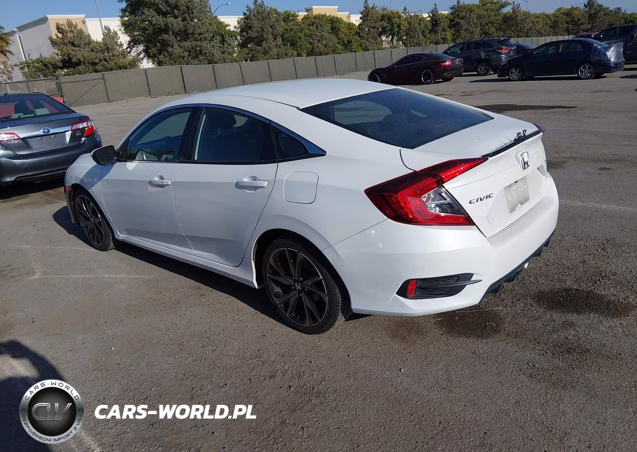2021 Honda Civic Sport VIN:19XFC2F85ME203117 - 3