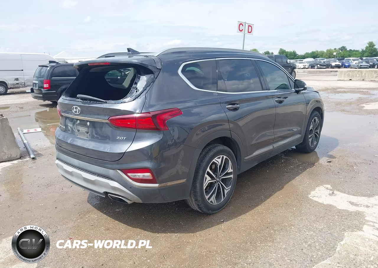 2020 Hyundai Santa Fe Limited 2.0T VIN:5NMS53AA3LH214732 - 4