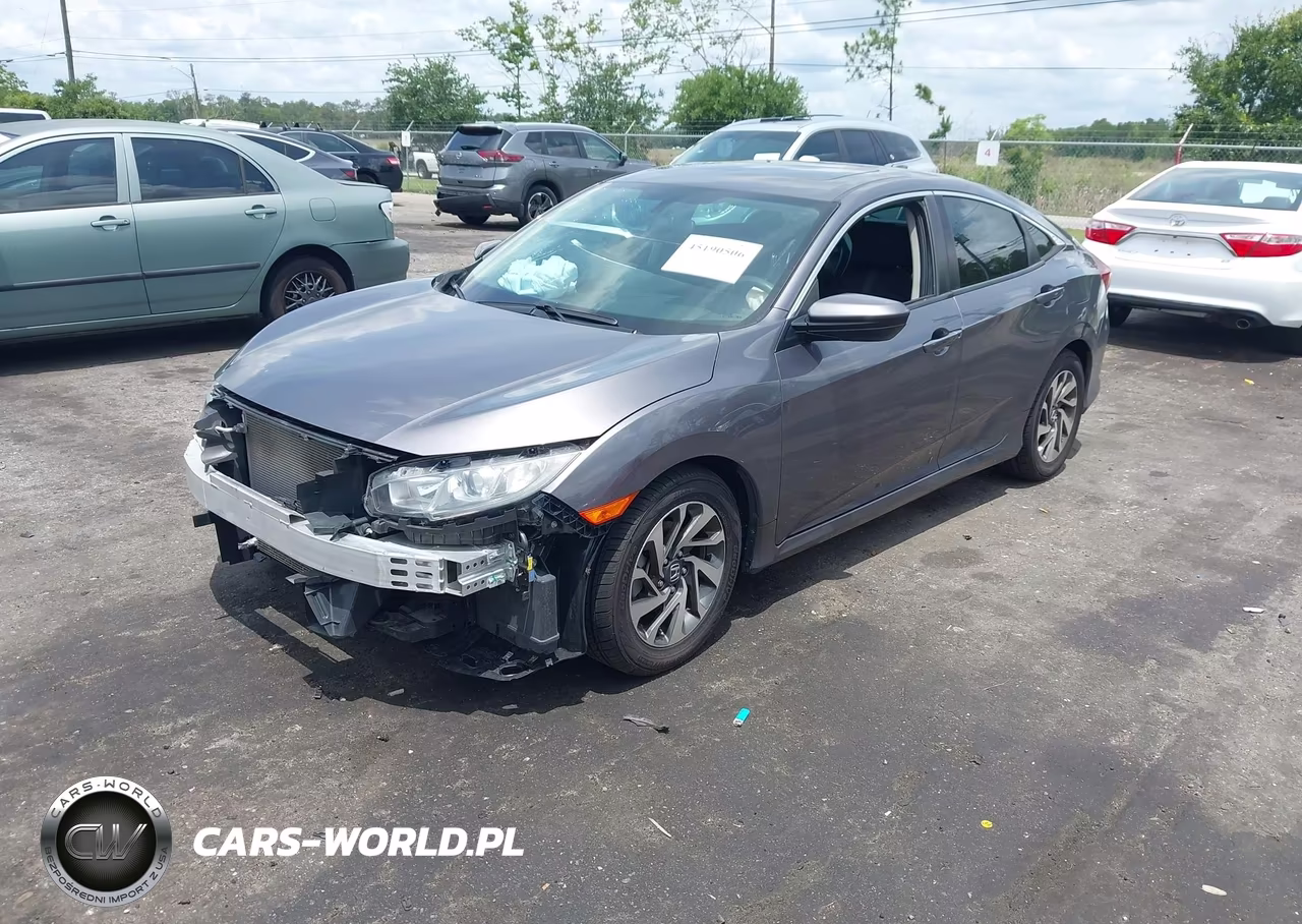 2018 Honda Civic Ex VIN:19XFC2F72JE031826 - 2