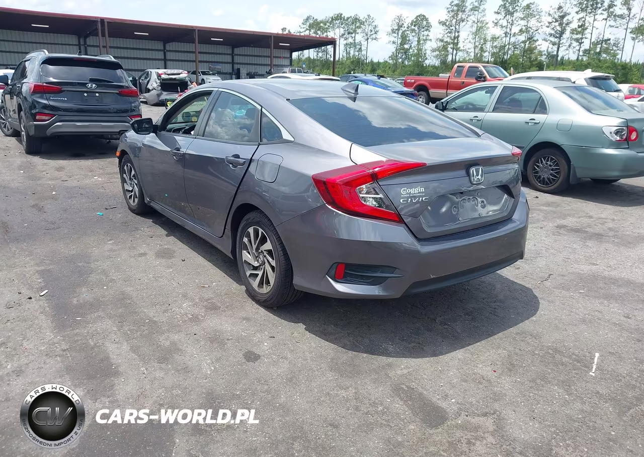 2018 Honda Civic Ex VIN:19XFC2F72JE031826 - 3