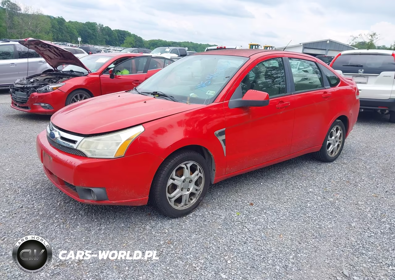 2008 Ford Focus Se-Ses VIN:1FAHP35N48W149384 - 2