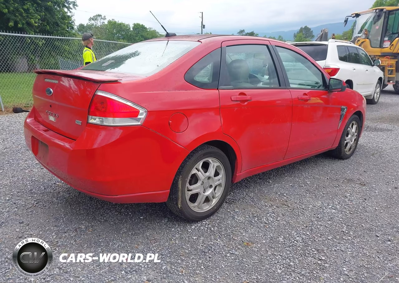 2008 Ford Focus Se-Ses VIN:1FAHP35N48W149384 - 4