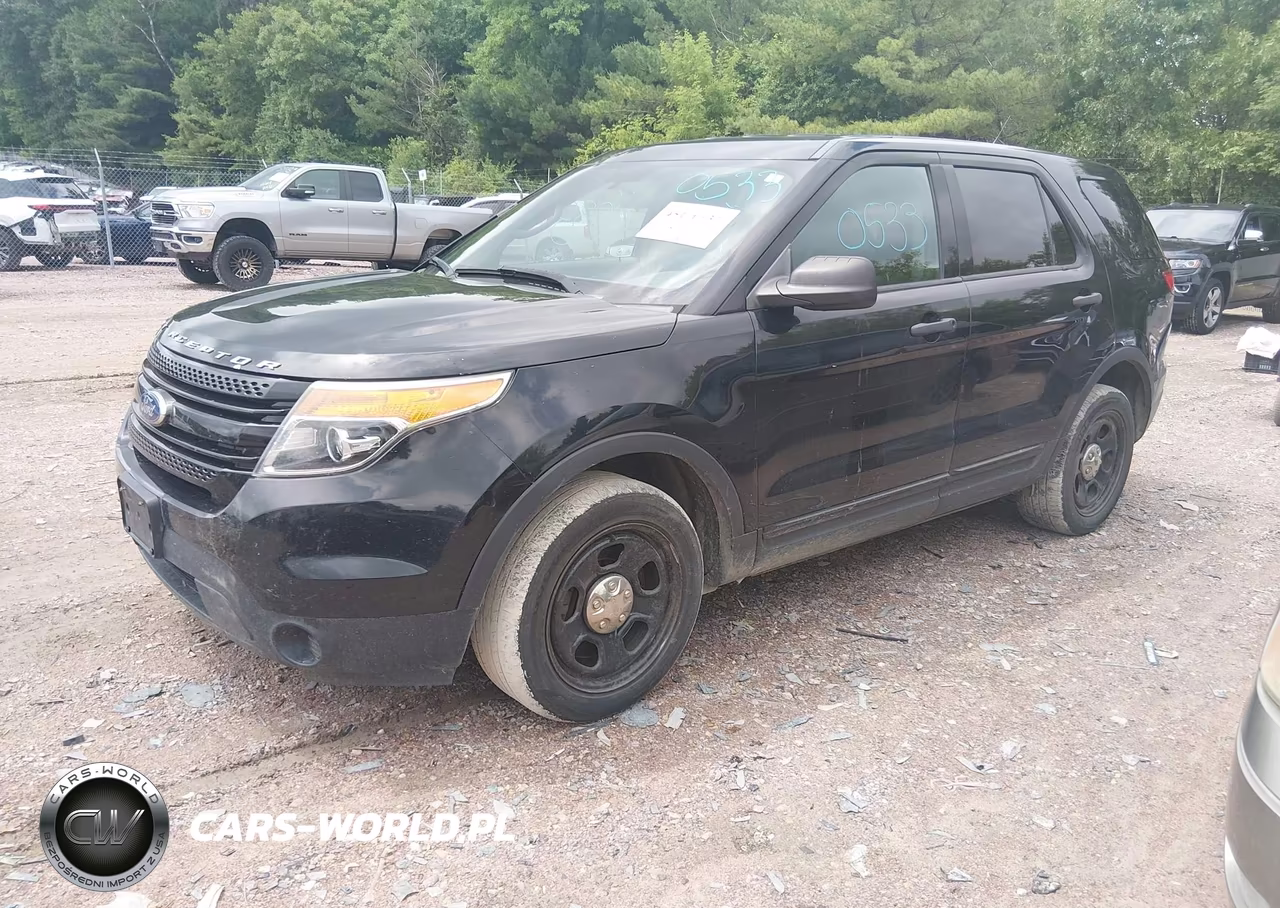2015 Ford Utility Police Interceptor VIN:1FM5K8ARXFGB61348 - 2