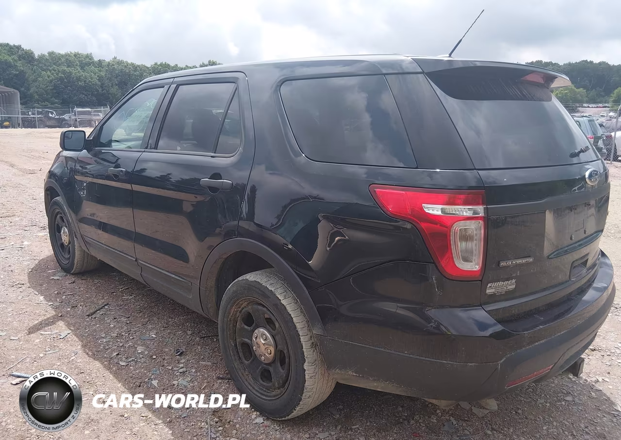 2015 Ford Utility Police Interceptor VIN:1FM5K8ARXFGB61348 - 3