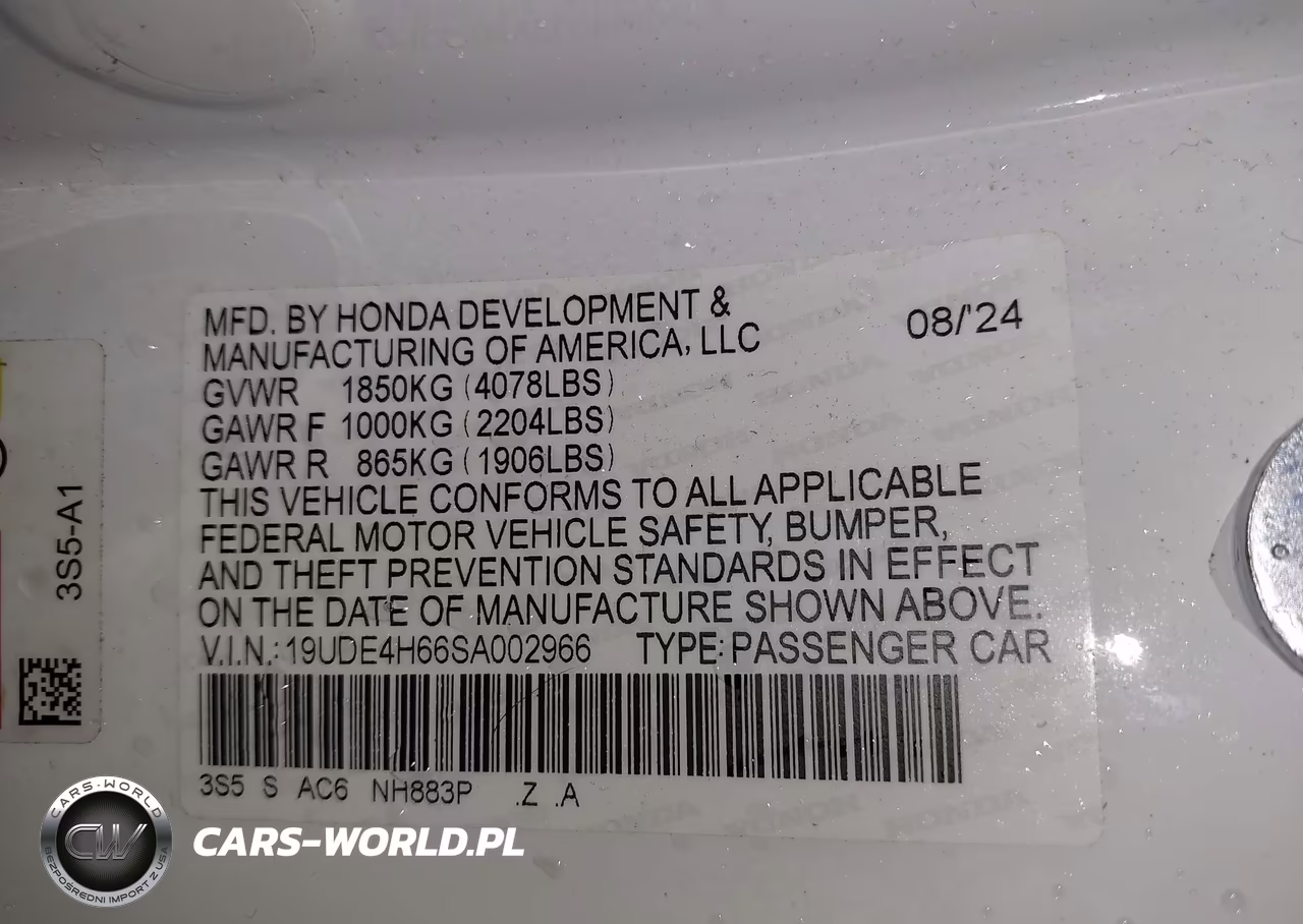 2025 Acura Integra A-Spec Technology VIN:19UDE4H66SA002966 - 9