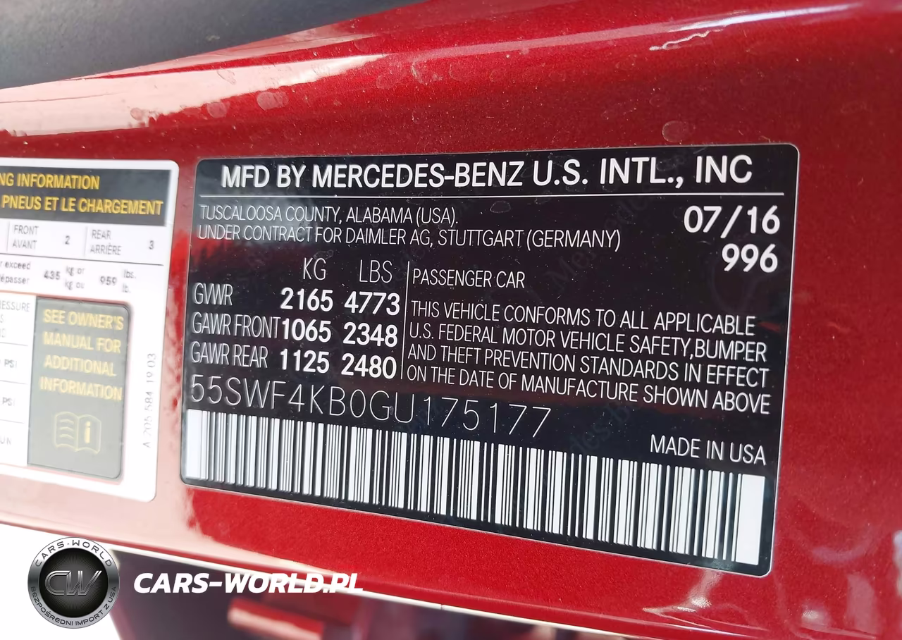 2016 Mercedes-Benz C 300 Luxury 4Matic VIN:55SWF4KB0GU175177 - 9