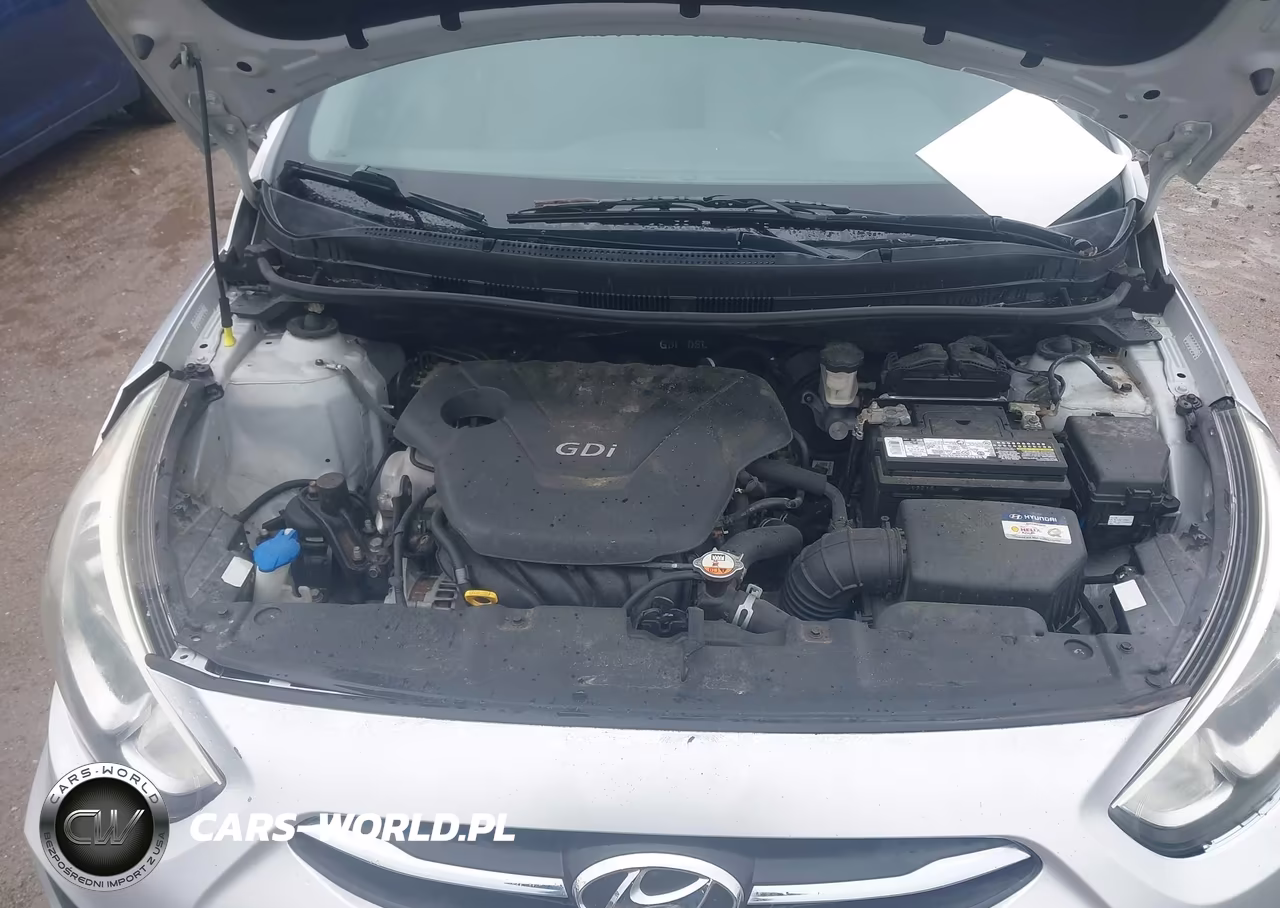 2015 Hyundai Accent Gls VIN:KMHCT4AE4FU863757 - 10