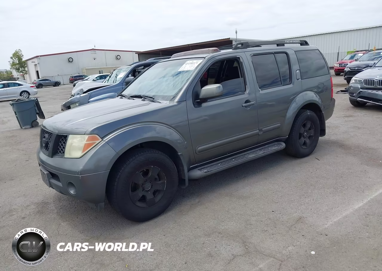 2006 Nissan Pathfinder Se VIN:5N1AR18U66C665740 - 2