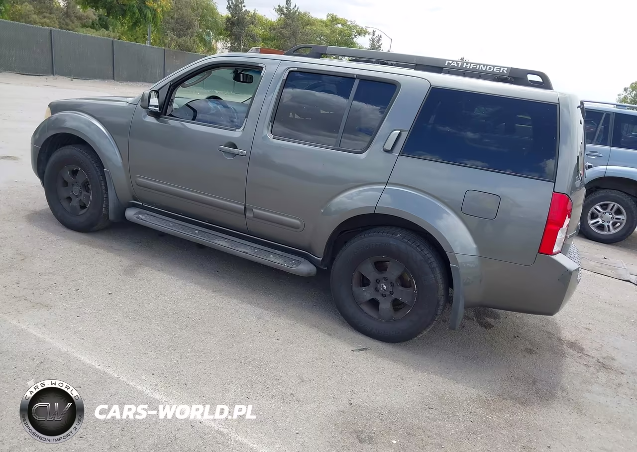 2006 Nissan Pathfinder Se VIN:5N1AR18U66C665740 - 3