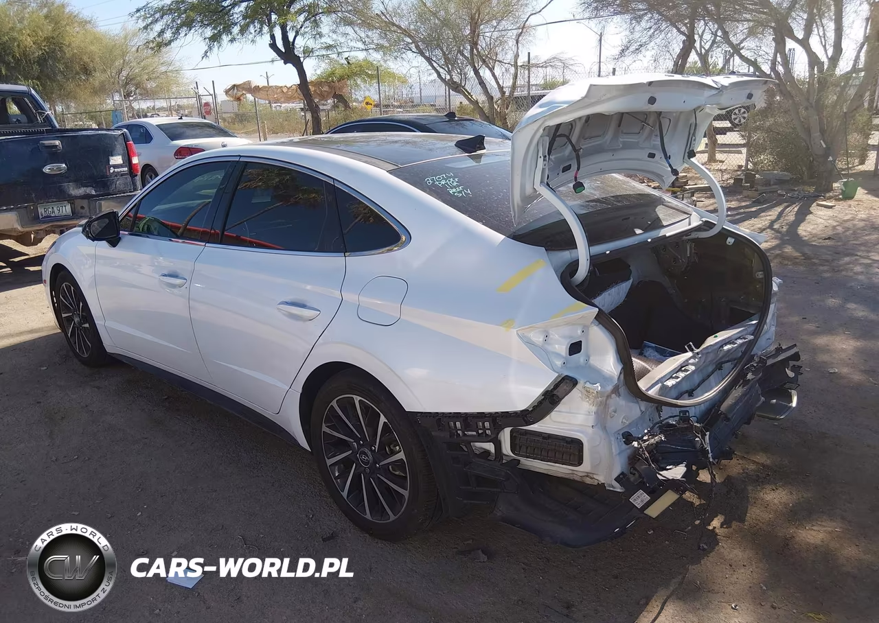 2020 Hyundai Sonata Sel Plus VIN:5NPEJ4J2XLH003666 - 3