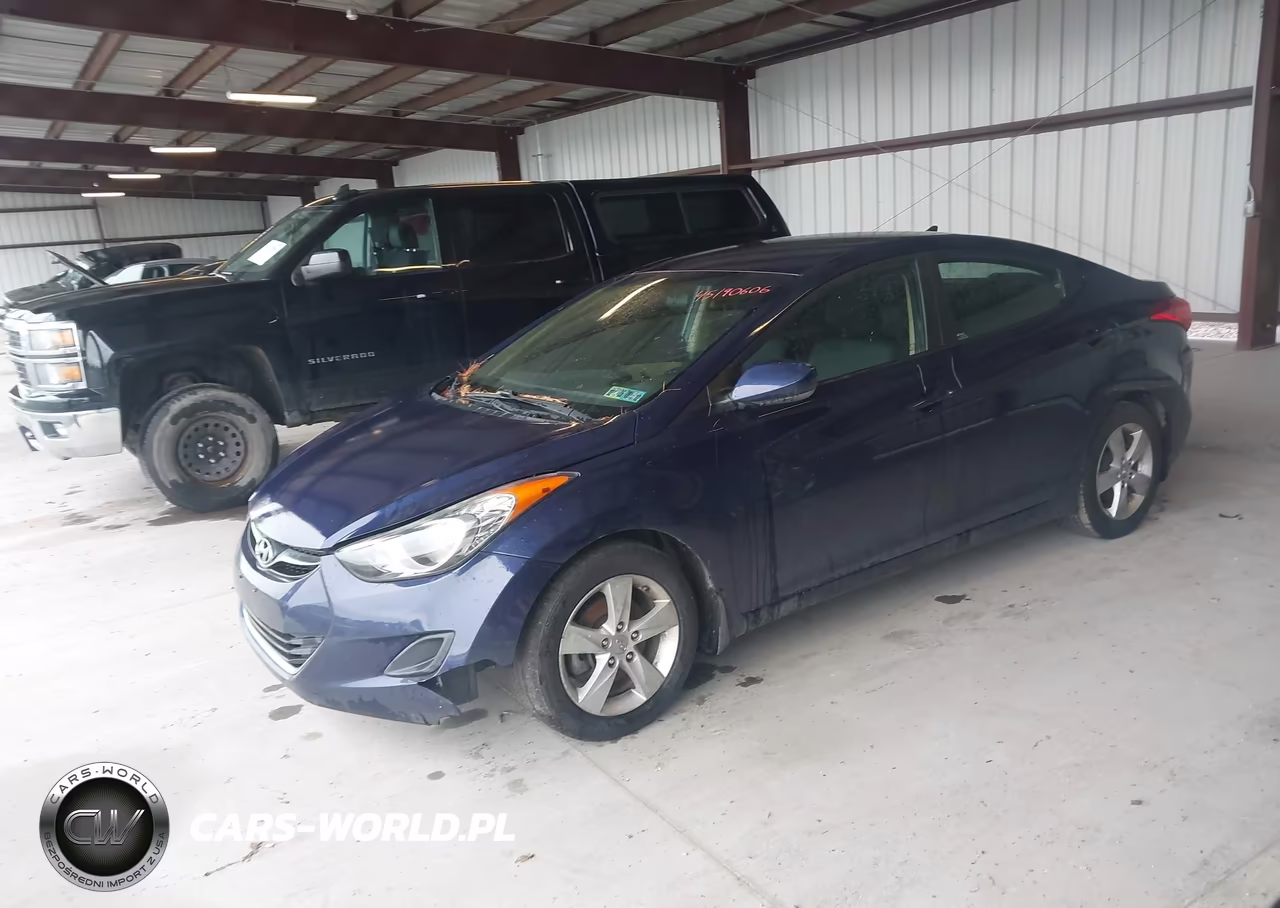 2013 Hyundai Elantra Gls VIN:5NPDH4AE6DH234101 - 2