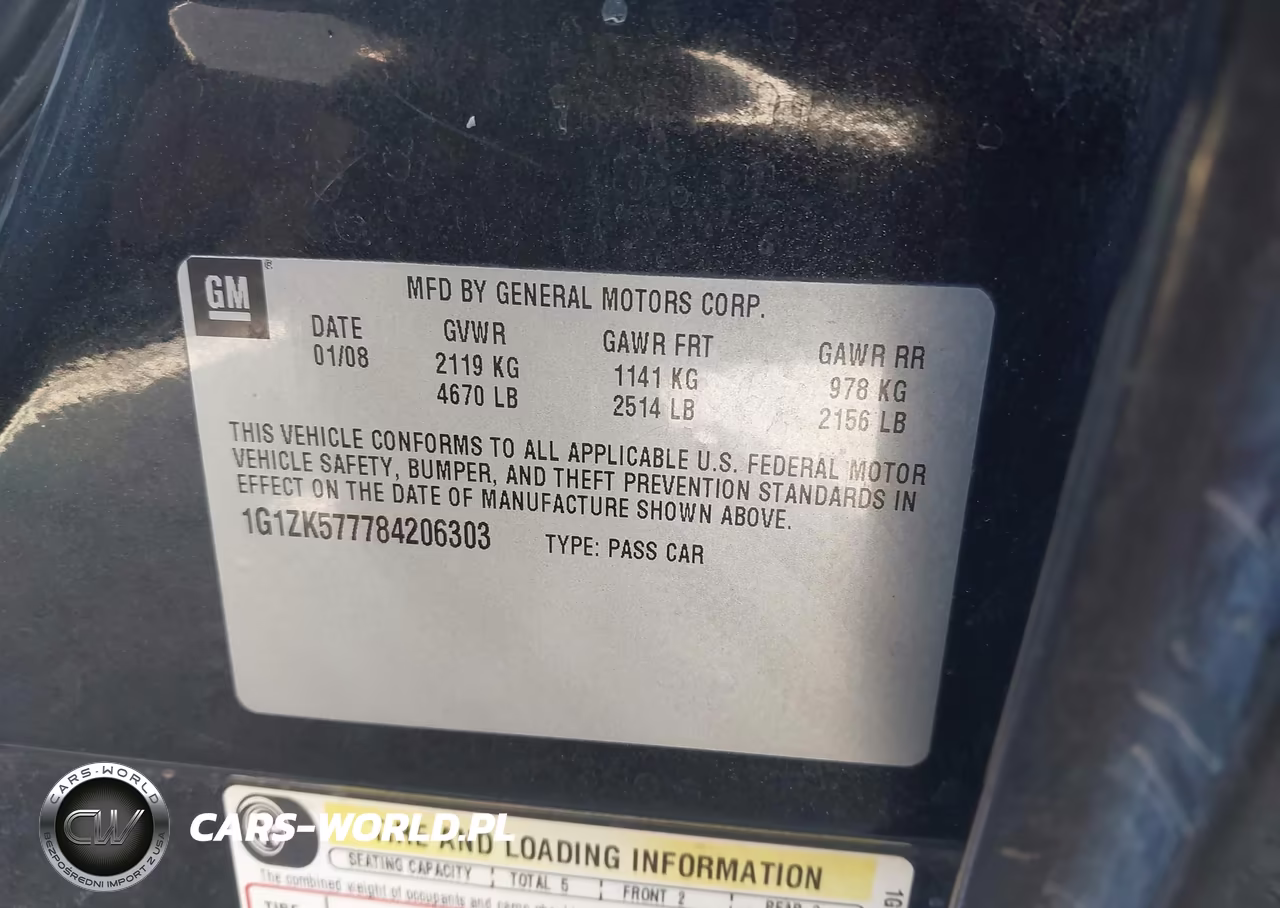 2008 Chevrolet Malibu Ltz VIN:1G1ZK577784206303 - 9