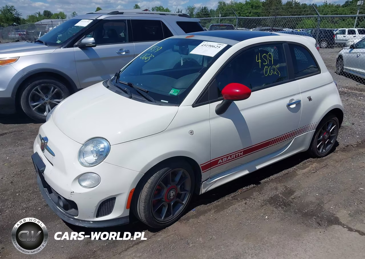 2012 Fiat 500 Abarth VIN:3C3CFFFHXCT306422 - 2