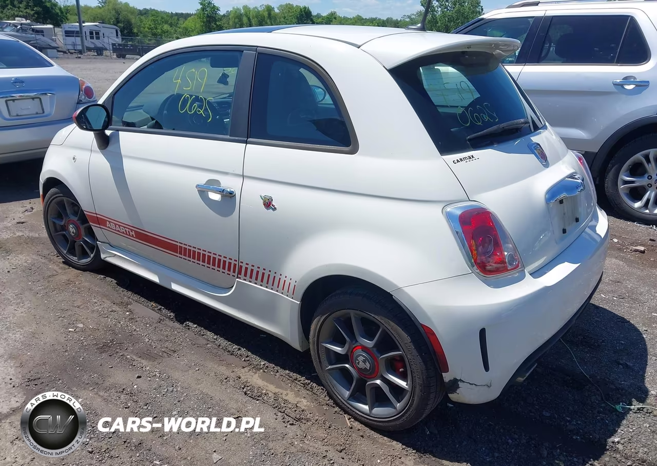 2012 Fiat 500 Abarth VIN:3C3CFFFHXCT306422 - 3