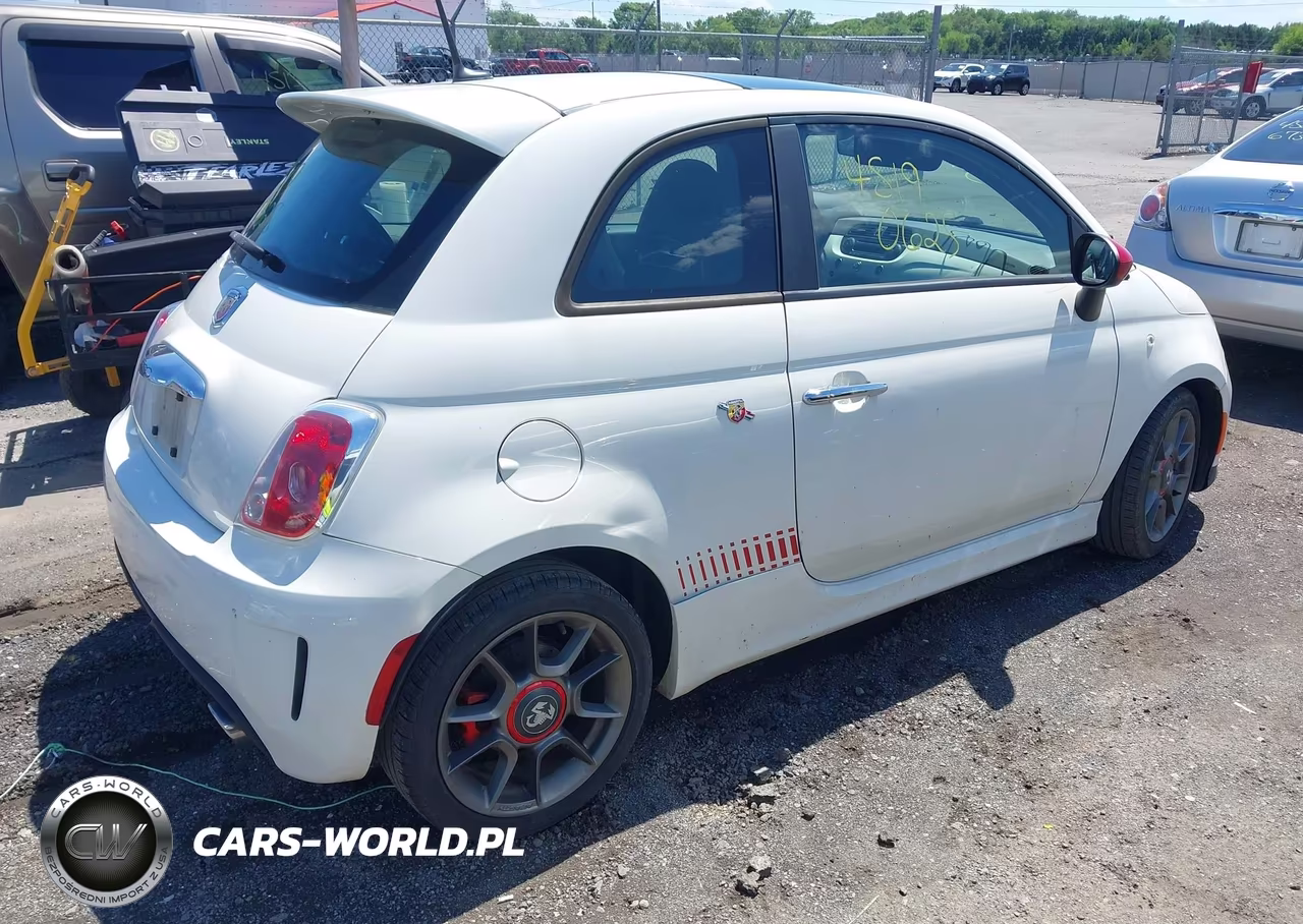 2012 Fiat 500 Abarth VIN:3C3CFFFHXCT306422 - 4