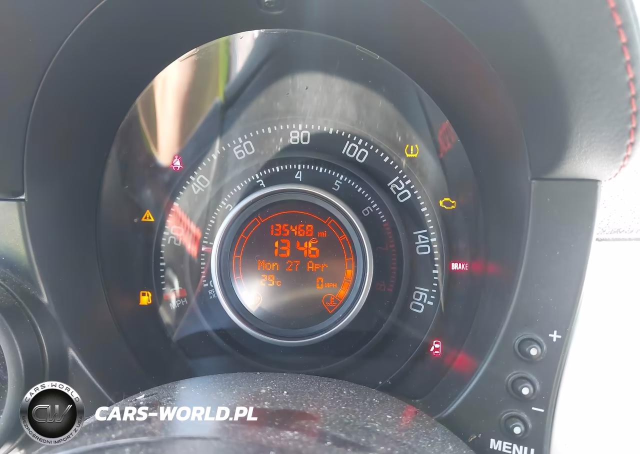 2012 Fiat 500 Abarth VIN:3C3CFFFHXCT306422 - 7