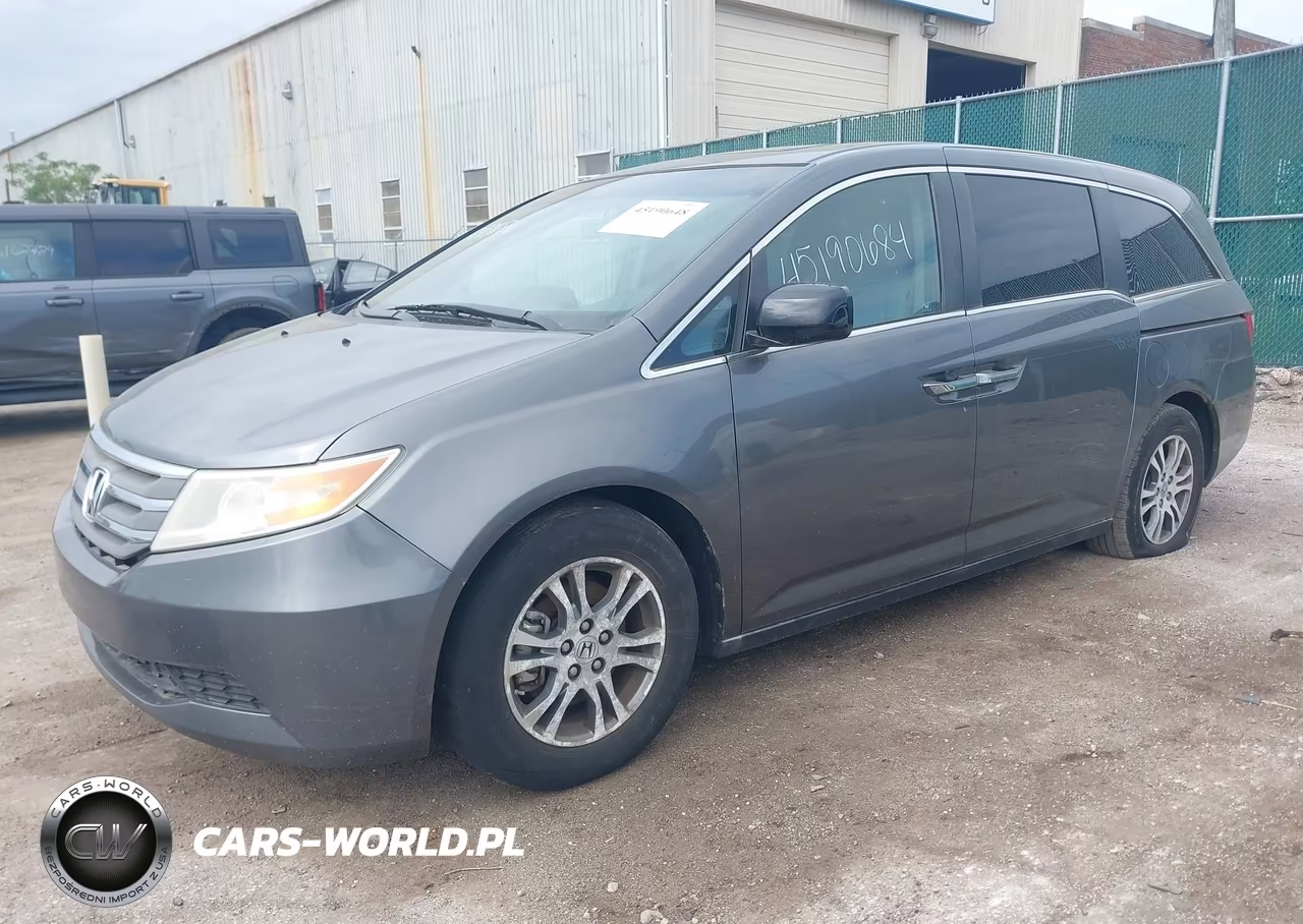 2011 Honda Odyssey Ex-L VIN:5FNRL5H69BB068533 - 2