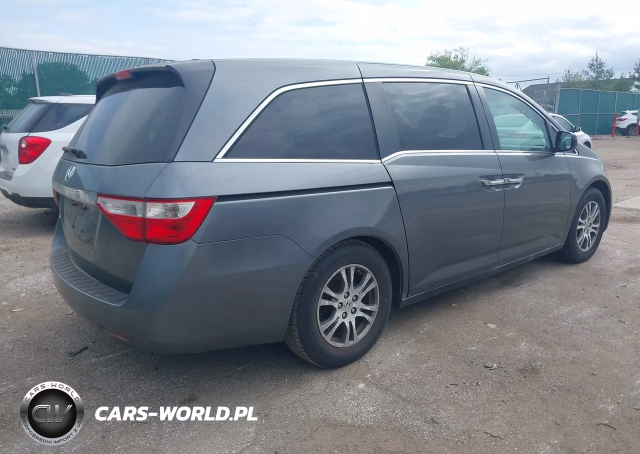 2011 Honda Odyssey Ex-L VIN:5FNRL5H69BB068533 - 4