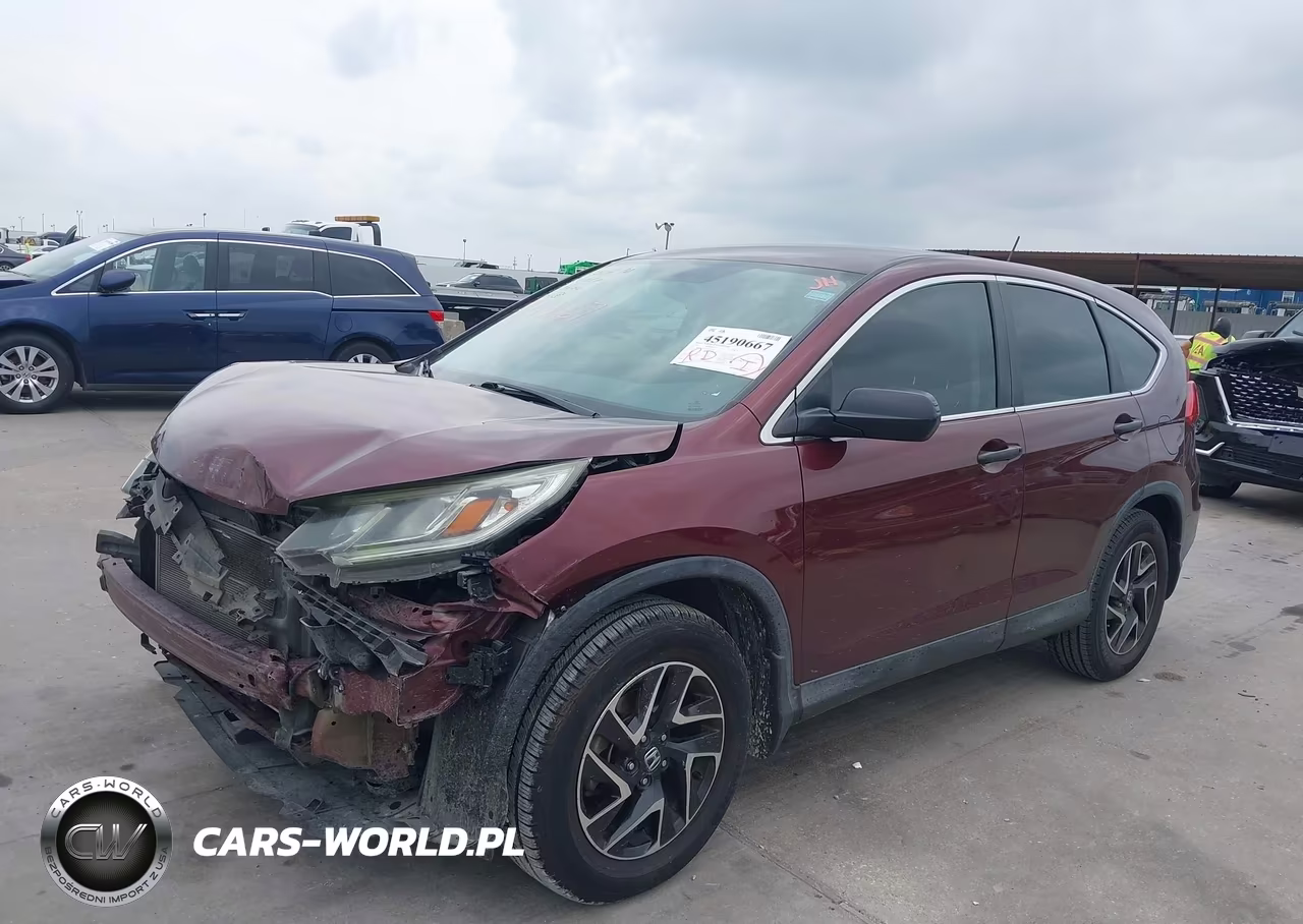 2016 Honda Cr-V Se VIN:2HKRM3H46GH541524 - 2