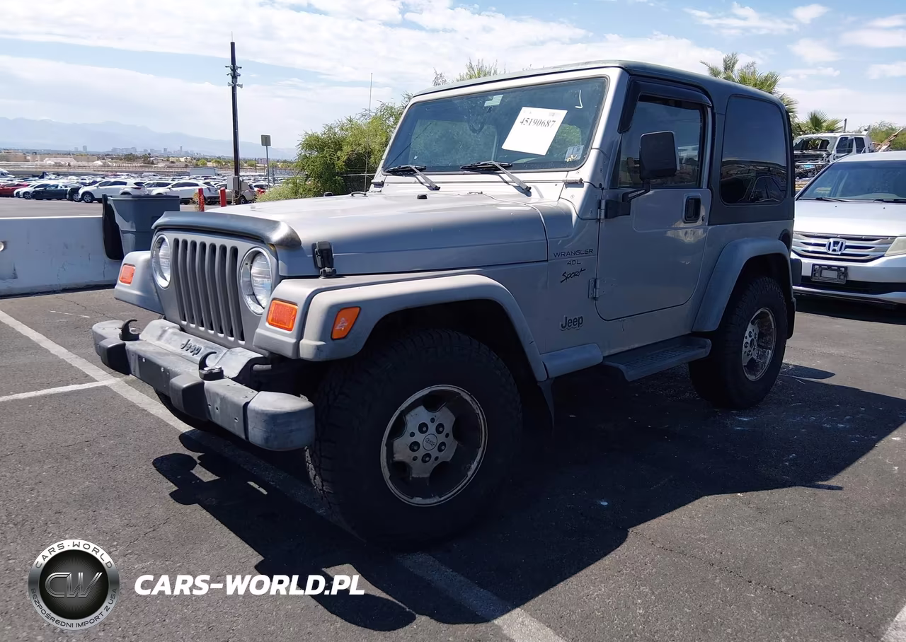 2001 Jeep Wrangler Sport VIN:1J4FA49S81P363328 - 2