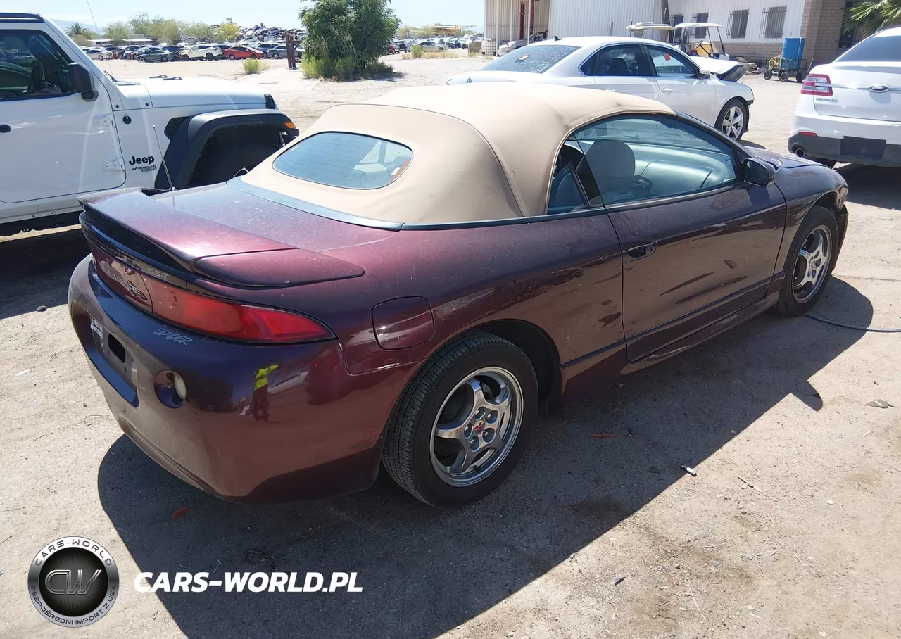 1997 Mitsubishi Eclipse Spyder Gs-T VIN:4A3AX55F7VE166064 - 4