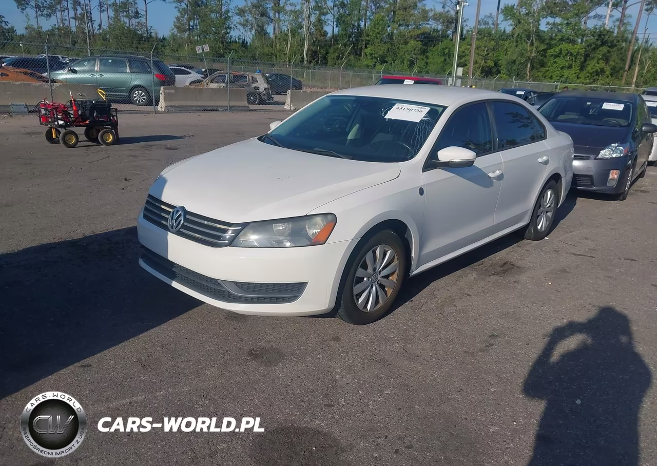 2014 Volkswagen Passat 1.8T Wolfsburg Edition VIN:1VWAT7A30EC091920 - 2