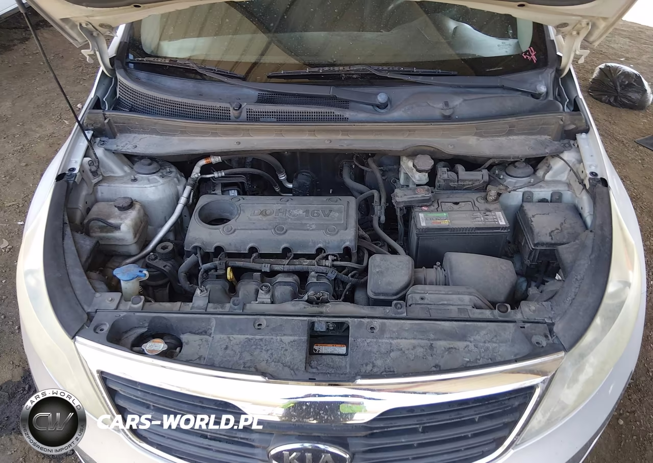 2012 Kia Sportage Lx VIN:KNDPB3A24C7185885 - 10