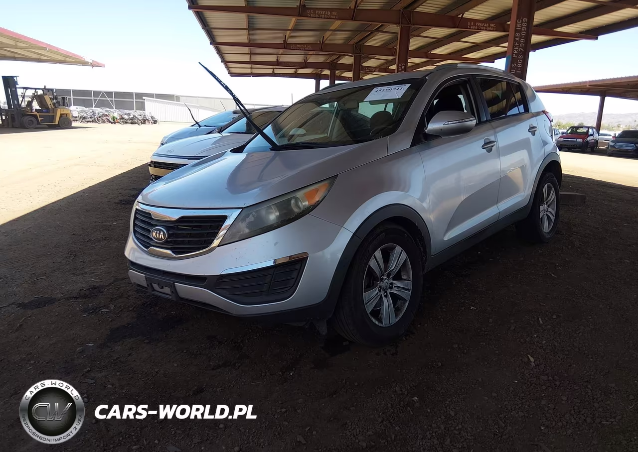 2012 Kia Sportage Lx VIN:KNDPB3A24C7185885 - 2