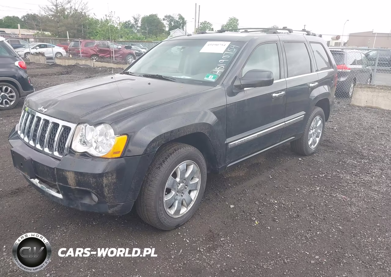2008 Jeep Grand Cherokee Overland VIN:1J8HR68208C200476 - 2