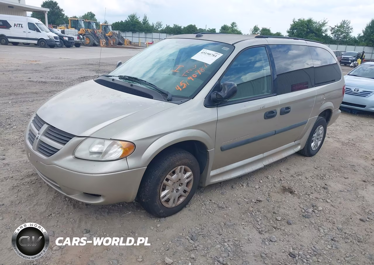 2005 Dodge Grand Caravan Se VIN:1D4GP24R95B424001 - 2
