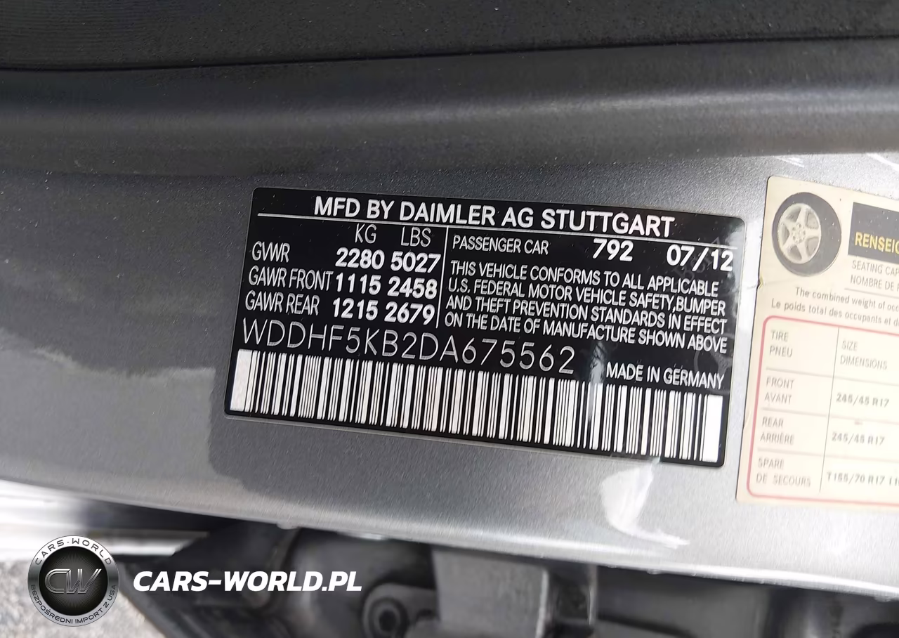 2013 Mercedes-Benz E 350 VIN:WDDHF5KB2DA675562 - 9