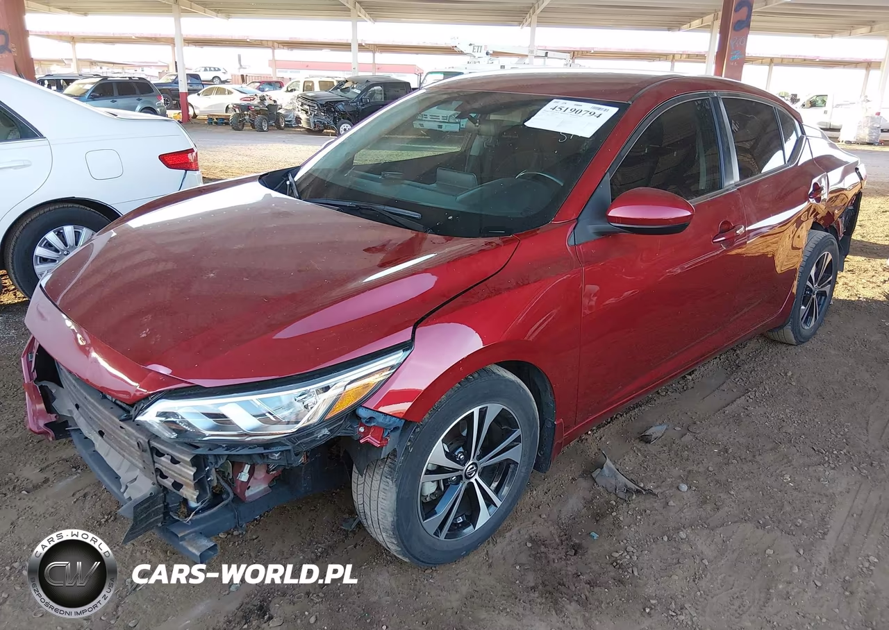 2022 Nissan Sentra Sv Xtronic Cvt VIN:3N1AB8CV4NY202554 - 2